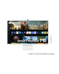 32" UHD Monitor with Smart TV Experience and Iconic Slim Design