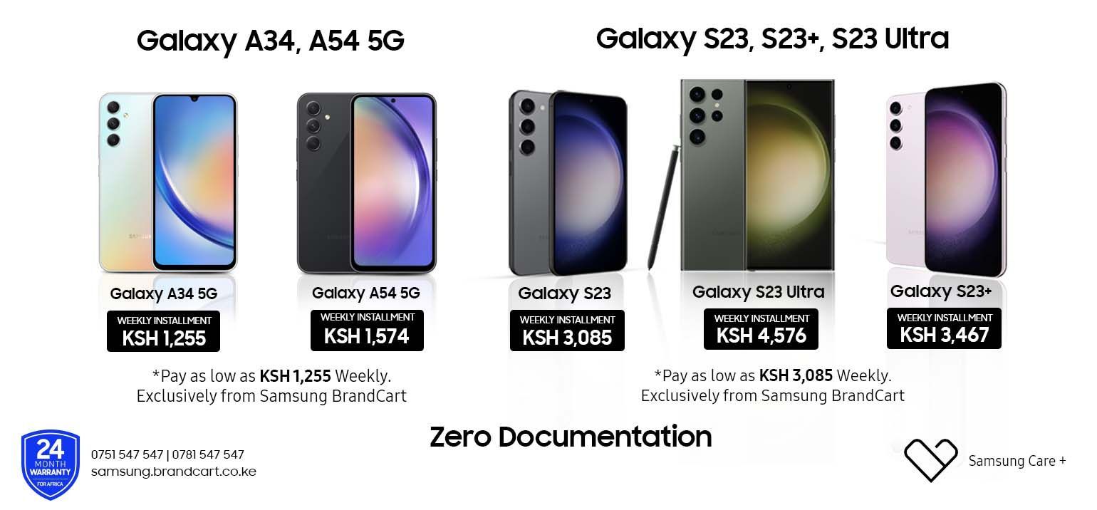 Samsung Phone on Loan in Kenya